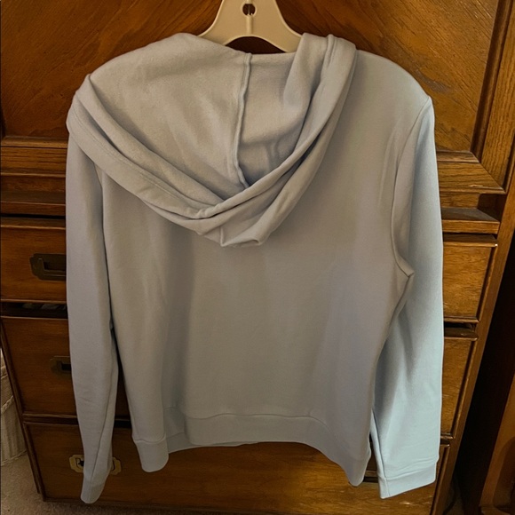 Victoria’s Secret Light Blue PINK Hoodie - Picture 2 of 2